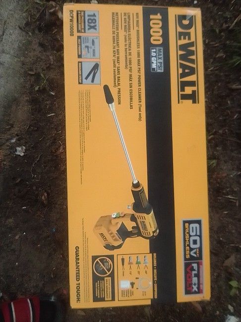 DeWalt 20V Pressure Washer