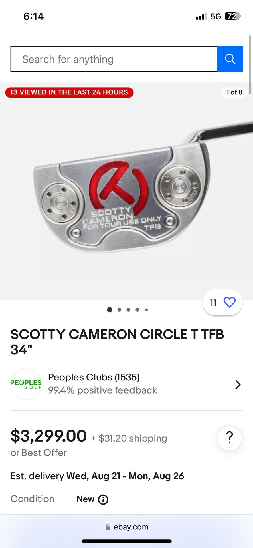 Scotty Cameron Circle T