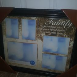 Framed Wall Collage Picture Frame! Brand New! 20 " X 23 1/2