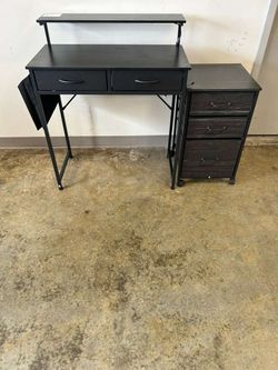 Home Office Desk  with Optional Chair