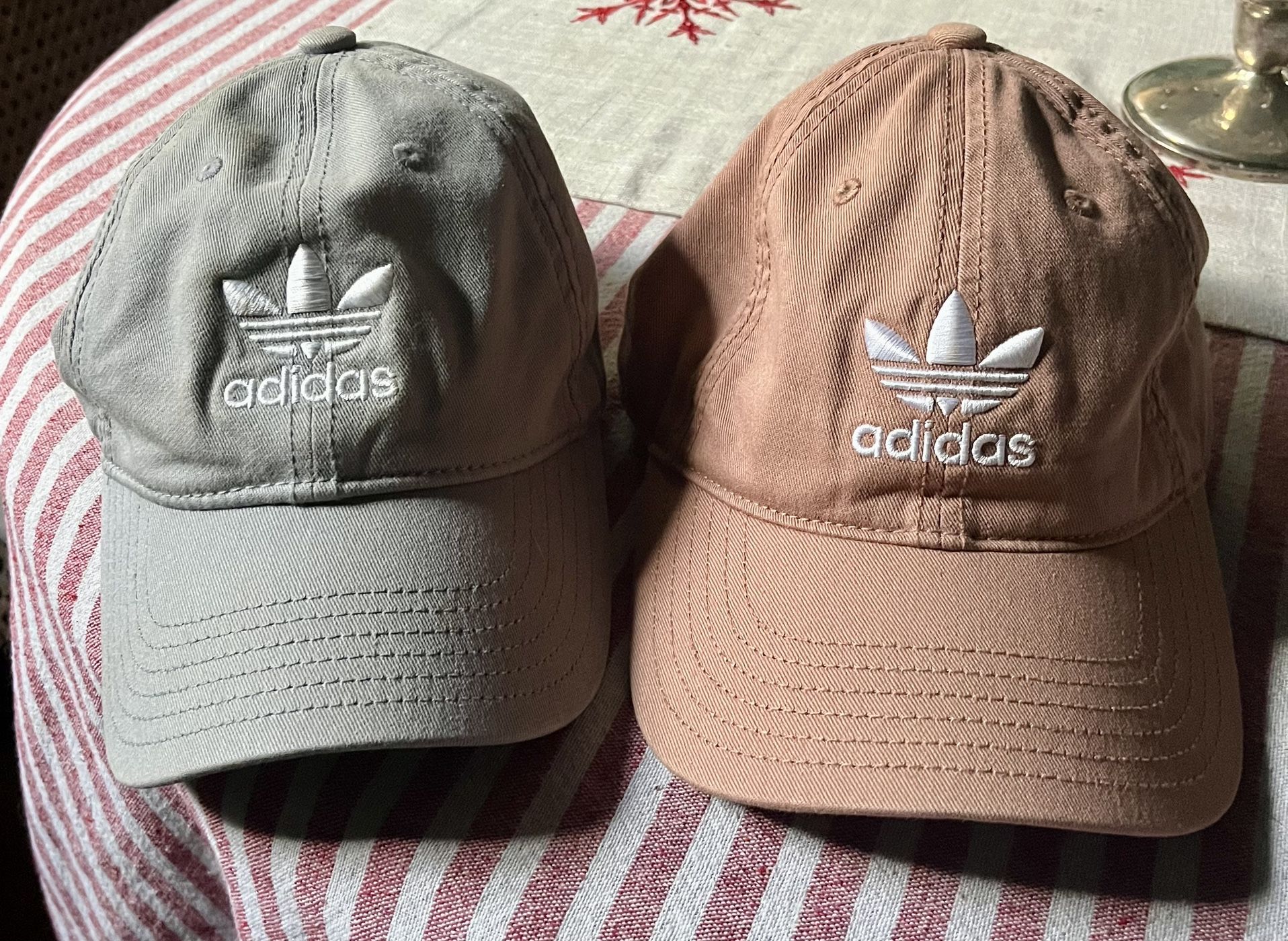 2 Women’s Adidas Slide back Baseball Hats