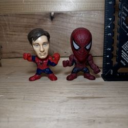 VINTAGE 2006 BURGER KING Toys REMOVABLE HOOD & Color Changing Spiderman #scrappy