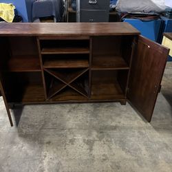 Buffet table