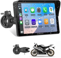 Motorcycle CarPlay  Android Auto,7 Waterproof Smart