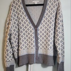 Cupcakes & Cashmere Sz L Cardigan BNWOT