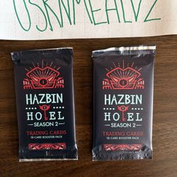 Sealed Hazbin Hotel Season 2 Trading Cards