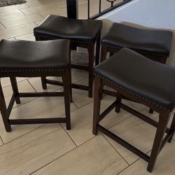 Upholstered Counter Height Bar Stools