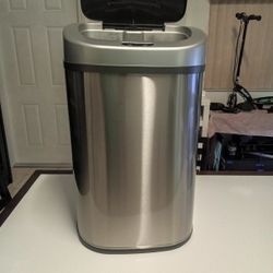 Stainless Steel Garbage Can 21 Gal