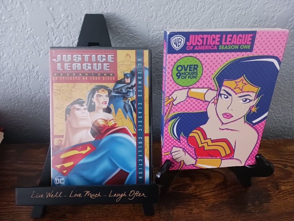 NEW Justice League: Season One (DVD, 2001, 4-Disc Set) With ●Slipcover ●DC