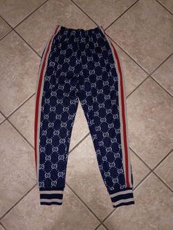 Gucci Jacquard Sweatpants Size M 100% Authentic