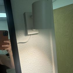 White Sconces