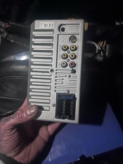 Car Stereo Head Unit Rear Panel