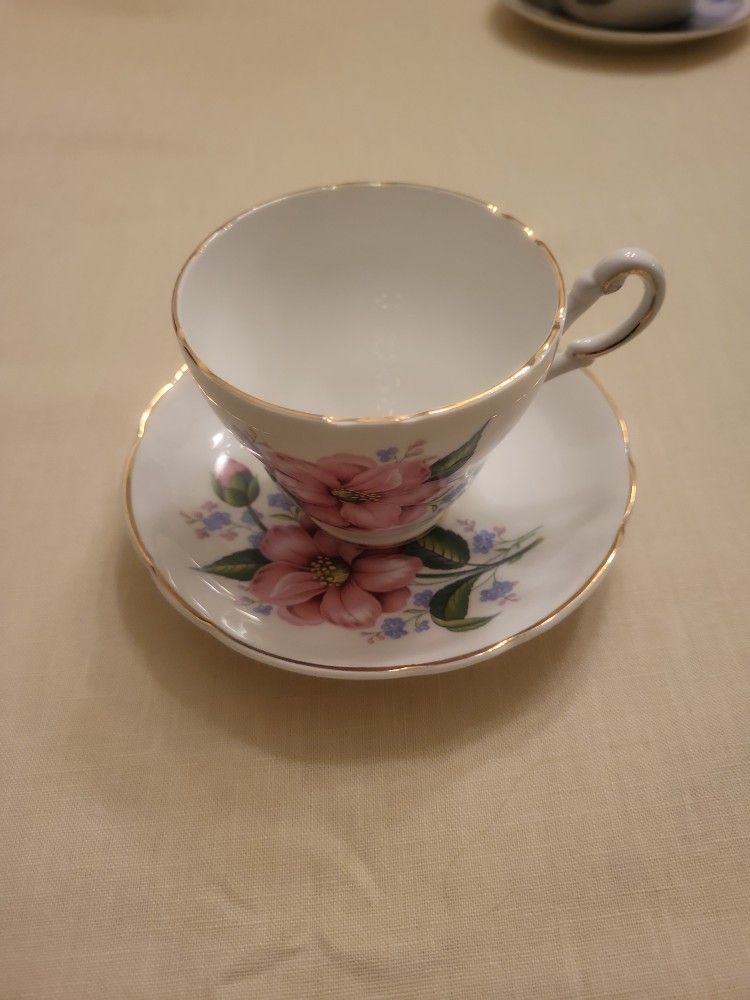Vintage Regency Bone China Cup & Saucer