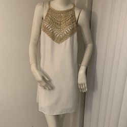 Lilly Pulitzer Shorts/Dress With Gold Trim