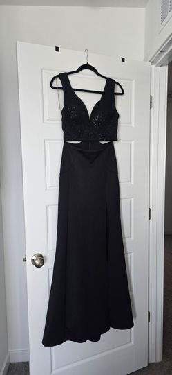 Black Sequin Formal Dress $30 OBO