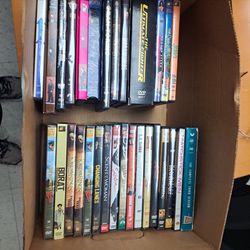 31 Movie DVDS and One VHS tape. Take Them All. 