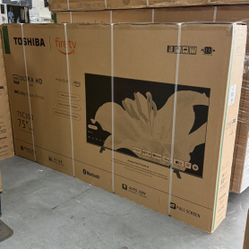 75” TOSHIBA 4K HDR SMART FIRE TV