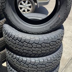 275-55-20 A/T Tires. Brand New Set.  $600