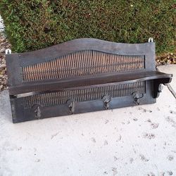 Coat Hanger Shelf (Harmon & Pecos)