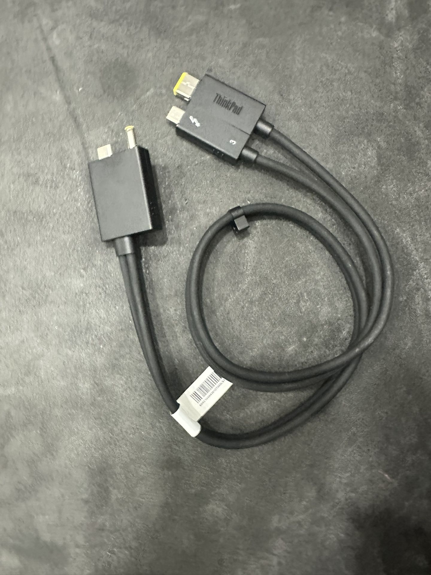 For ThinkPad Thunderbolt 3 Workstation Dock Split Cable SC10Q68201