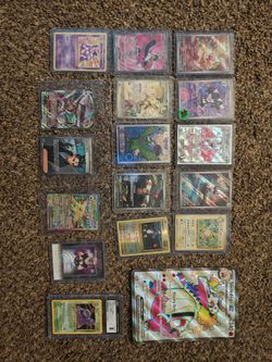 Pokemon and football cards