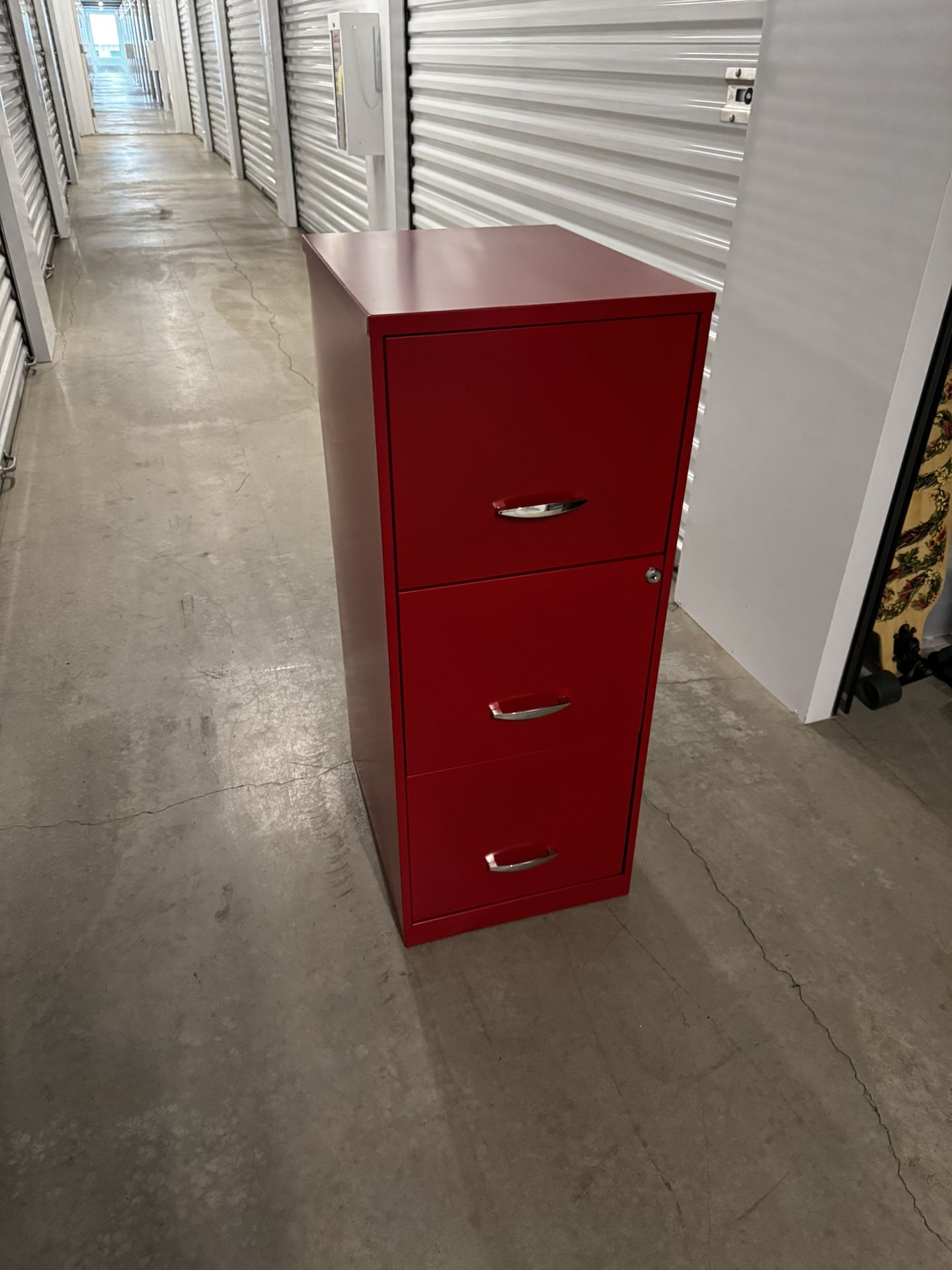 3-Drawer Metal Filing  Cabinet