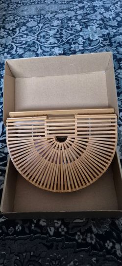Bamboo hand bag