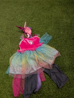 Unicorn Halloween Costume Size 3/4