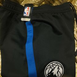 New MN Timberwolves Warmup/Snap-Up pants NBA