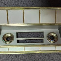 1965 Dodge Coronet NOS Radio Bezel 