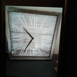 Wall Clock GREY NEW  $15