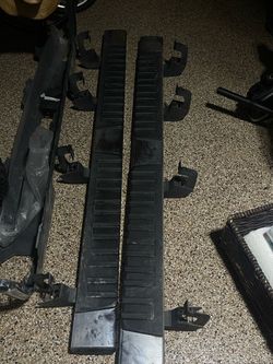 Truck Running Boards with Mounting Brackets