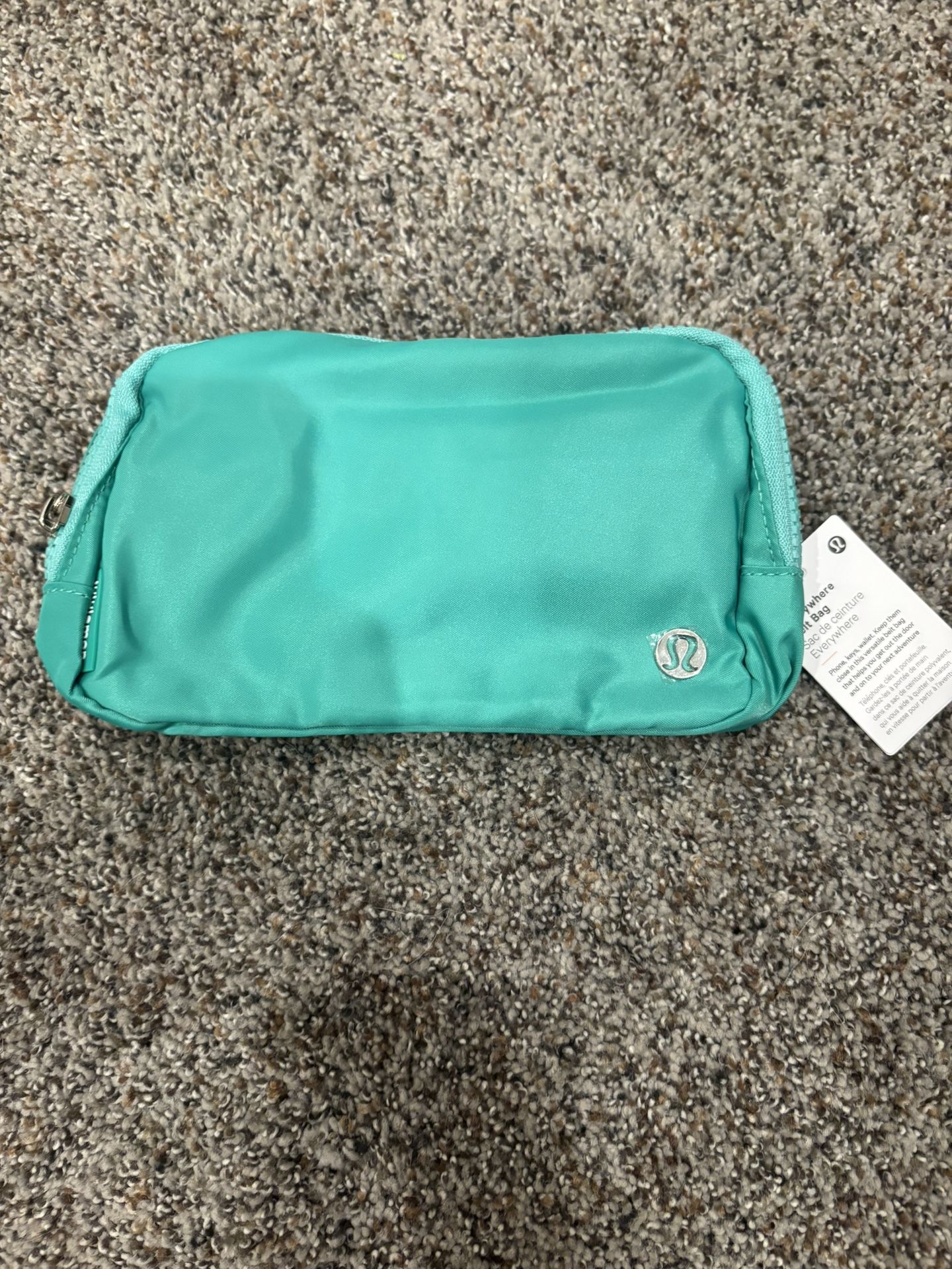 Brand New Lulu Lemon Aqua Blue Belt Bag