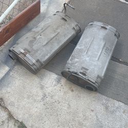 2 mufflers from 01 mustang gt
