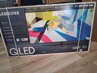 55" screen Qled smart 4k ultra HDTV by Samsung . QN55Q8DTFXZA. Brand new. Financing available