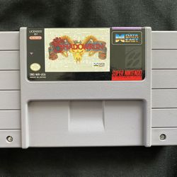 ***AUTHENTIC*** Shadowrun (SNES) 