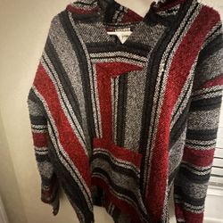 Hoodie Red Black Gray XL
