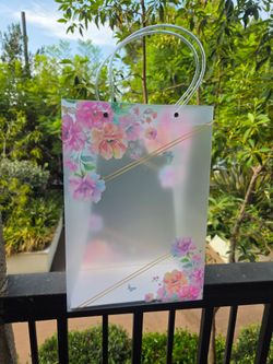 Flower Clear Bags