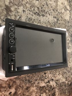 Double Din Touch Screen Head Unit MP5 Player