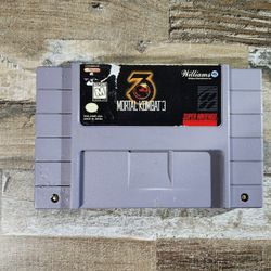 Super Nintendo Mortal Kombat 3