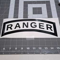 Ranger Tab Decal Sticker