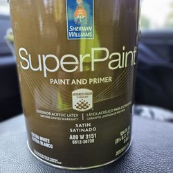 Sherwin Williams Super Paint One Gallon Grey Brand NEW