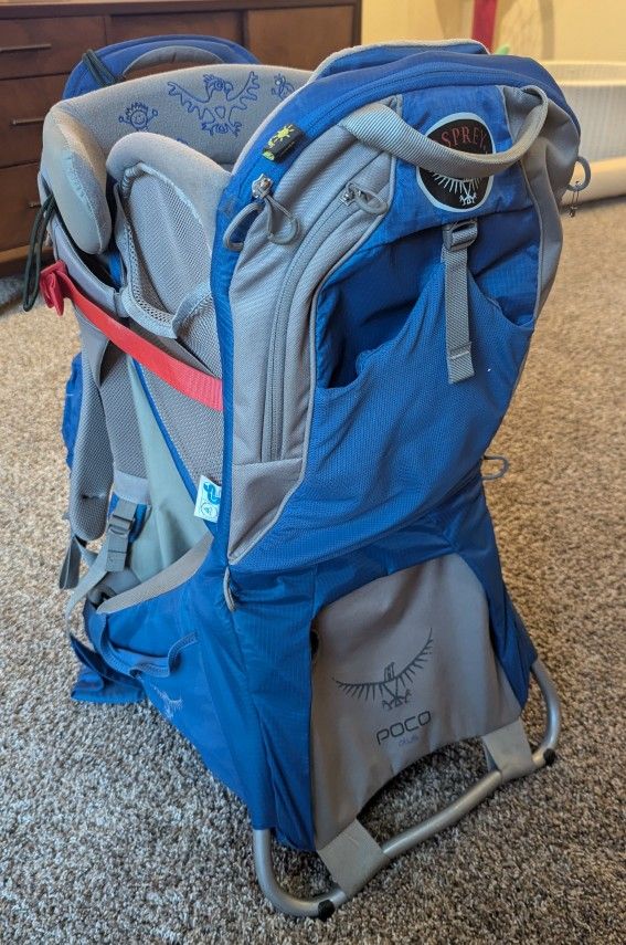 Osprey Poco Plus Child Carrier + Rain Fly