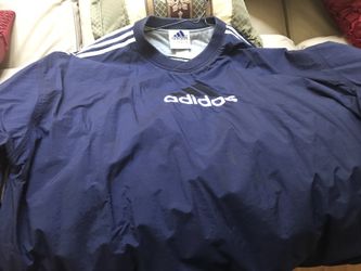 Adidas rainproof cover up.