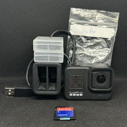GoPro HERO8 Black 12MP Waterproof 4K Camera Camcorder with EXTRA accessories