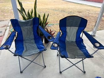2  Chairs- Outer banks folding Camp Chairs