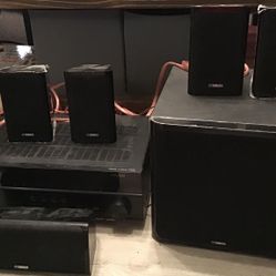 Yamaha Receiver 5.1 Surround Sound system 