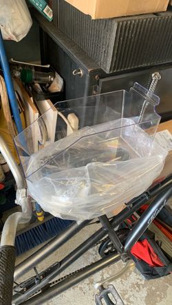 2 boxes of Clear bins 10 ct.