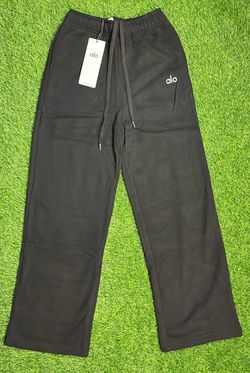 Alo Yoga Black Drawstring Sweatpants