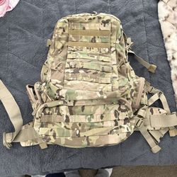 Military Multi Cam Backpack